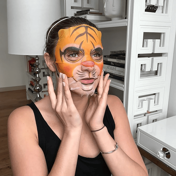 Máscaras coreanas para o rosto